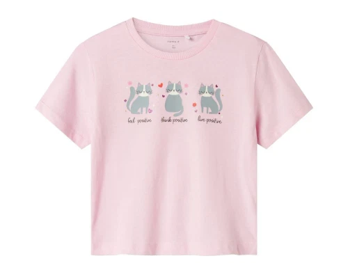 Name It t-shirt sweet dreams med katte 